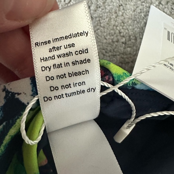 Andie Swim The Molokai Top in Butterfly Colorful Sustainable Bikini Top - Picture 5 of 7